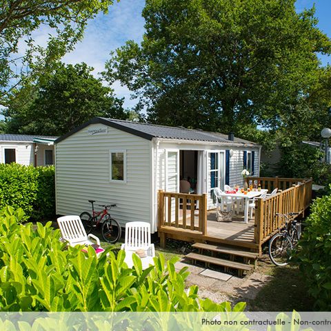 Stacaravan 6 personen - 2 kamers voor 4/6 personen